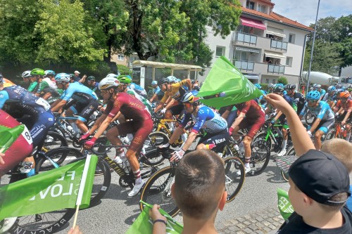 Navijanje na 32. kolesarski dirki po Sloveniji